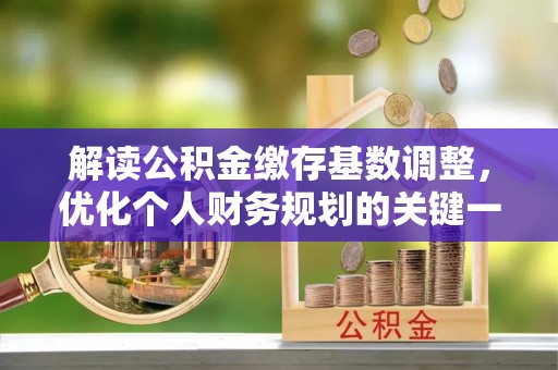 眉山解读公积金缴存基数调整，优化个人财务规划的关键一步